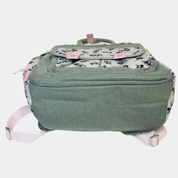 New! Disney Baby Minnie Mouse Multi-Piece Diaper Backpack Changing Pad Bag Set - Picture 5 of 16